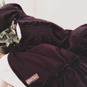 Matilda Jane Long Sleeve Lap Dress in Onyx - 4